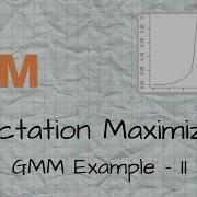 Expectation Maximization EM 3 1 GMM Example Same Mean Different Variance