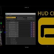 HUD Creator 3D Scripting Tool For Maya