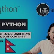 Python Lists Python In Nepali Learn Python For Beginners