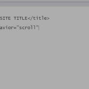 How To Make Scrolling Text Html Code