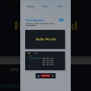 Create Stunning Text Shadow Effects Using CSS MZCode01 Css Shorts Coding Cssshorts