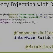 Dagger 2 Tutorial Part 8 COMPONENT BUILDER BINDSINSTANCE NAMED Android Studio Tutorial