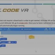 VexCode VR Walkthrough