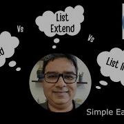 Difference Between Python List Append Extend And Insert Methods
