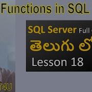 String Functions In SQL Server MS SQL Server Complete Course In Telugu Lesson 18