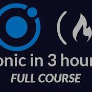 Ionic Framework 4 Full Tutorial IOS Android App Development