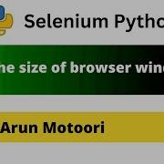 Set The Size Of A Window Selenium Python