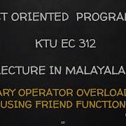 BINARY OPERATOR OVERLOADING USING FRIEND FUNCTION