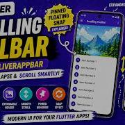 Sliver Scrolling Toolbar In Flutter App Collapsing AppBar Tutorial IT WALA HINDI ह द