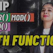 MATH FUNCTIONS POWER MOD ROUND Class 12 IP