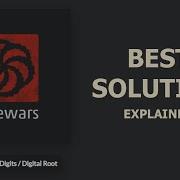 CODEWARS 1 Digital Sum Digital Root