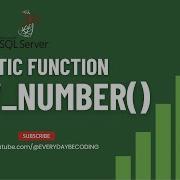 ROW NUMBER Analytic Function In SQL Server 9 SQLServer ROWNUMBER Analytics DataAnalysis