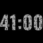 41 Minutes Countdown Timer Gentle Alarm Deep Focus No Music Aesthetic Timer