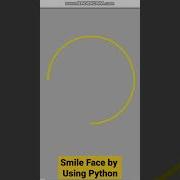 Making Smile Face By Using Python Smile Face Using Python Programming Learning Hub Coding