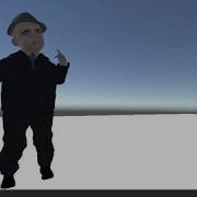 Тест анимации Blender MakeHuman Unity3D