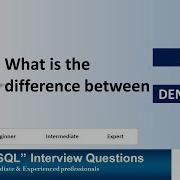 Oracle Interview Question Difference Between Rank And Dense Rank