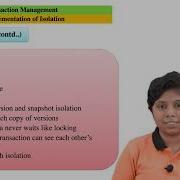 Implementation Of Isolation Transaction Management Database Management System