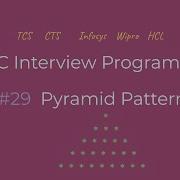Pyramid Pattern Printing Tamil C Interview Programs Logic First Tamil