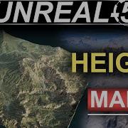 Unreal 5 Автоматические ландшафты HEIGHT MAPS