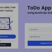 TodoApp Using HTML CSS JavaScript Firebase