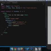 React Router Native Passing Data