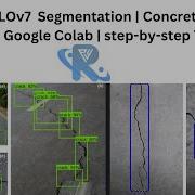 Official YOLOv7 Segmentation Concrete Crack Detection Google Colab Step By Step Tutorial