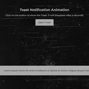 How To Create Toast Notification Using Html Css JavaScript