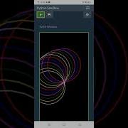 Draw A Spiral Circle Pattern Using Turtle Module In Python