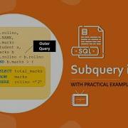 Subquery In SQL SQL Subquery With Practical Example DBMS