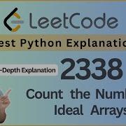 Leetcode 2338 Count The Number Of Ideal Arrays Math Combinations DP On Factors Explained
