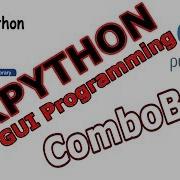Create ComboBox In WxPython 12