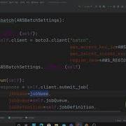 Invoking AWS Batch Job Through Python Boto3 SDK And Passing Arguments Tutorial