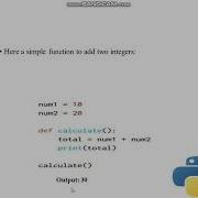 17 Functions In Python Part 1