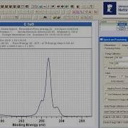 Basic Energy Calibration For A Cellulose Sample In CasaXPS