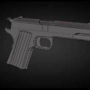 Colt 1911 LowPoly TurnAround