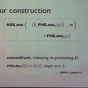 Attribute Based And Predicate Encryption