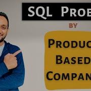 SQL Interview Problem Asked By Product Based Company Solving SQL Interview Query