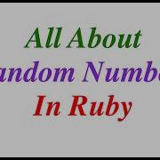 Random Numbers In Ruby 2023 Ruby Rails