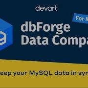 How To Compare Data In Two MySQL Databases Using DbForge Data Compare For MySQL