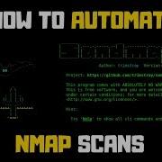 How To Automate Nmap Scans Sandmap Massive Recon