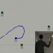Precise 2cm Indoor GPS For Autonomous Robots 8 Loop Track Demo
