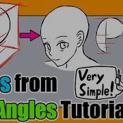 3 Min Tutorial How To Draw Faces And Heads From Any Angle