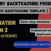 4 8 Combination Sum 2 Leetcode 40 Backtracking Using One Template Series C