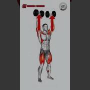 1 Minute Guide How To Do The Dumbbell Thruster Fitness Workout Shorts