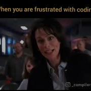 When You Are Frustrated With Coding Funny Memes Codewithfarhaan Codingmemes