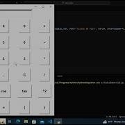 Scientific Calculator Using Python Tkinter Python Tkinter Project