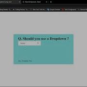 Simple Dropdown Project For Coding Ninjas CC React Skill Test
