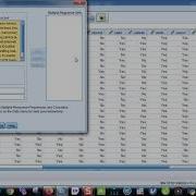 Анализ множественных ответов в SPSS