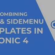 Ionic 4 And Angular Combining Tabs And Sidemenu Templates Depreacted
