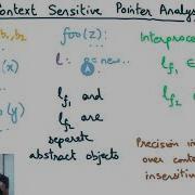 Compiler Design Module 124 15 Context And Field Sensitive Pointer Analysis